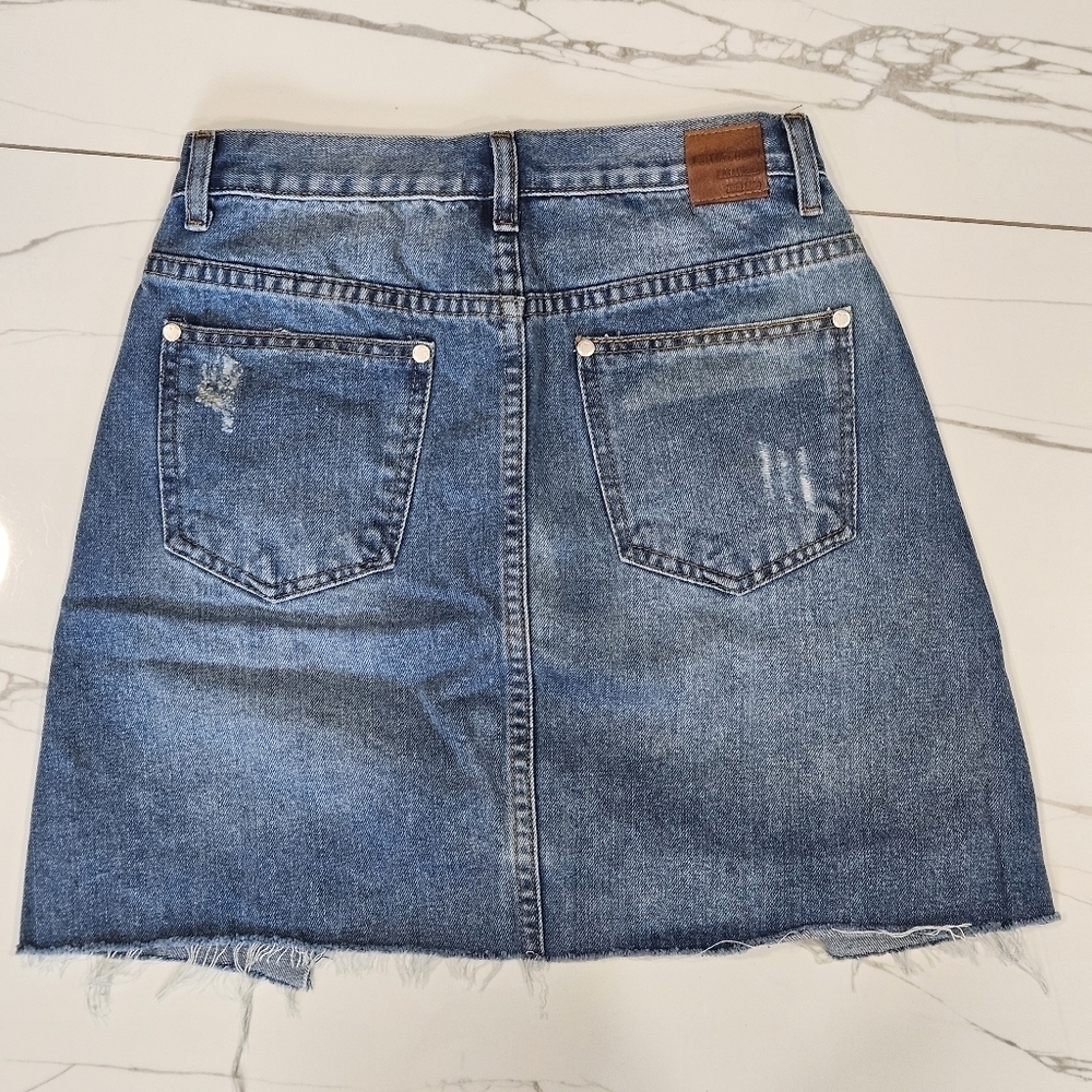 NWOT POL denim skirt Size Small - Picture 2 of 10
